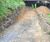 Rootlok system for vegetated retaining wall on footway  3