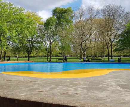 Fibreglass pond and water feature lining