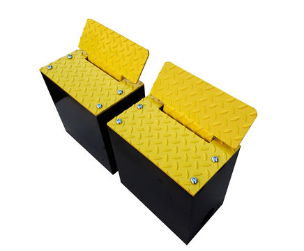 Tiger - recessed flow plate for cars and HGVs