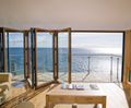 Glass Bi-Fold Aluminium and Wood Doors