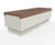 Oregon Bench - concrete and hardwood outdoor seating for public spaces 1