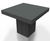 Kerry Table - concrete outdoor table and bench with hardwood slats 3