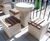 Ohio Table - concrete outdoor dining table for commercial spaces 1