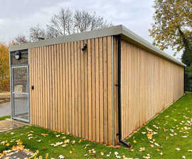 Eastbrook cycle shelter