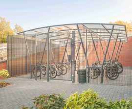 Darlington cycle shelter
