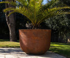 Abbas - handcrafted outdoor FRC feature planter