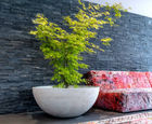 Nia - contemporary hand-crafted FRC bowl planter