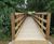 Timber pedestrian, bridle and cycle kit form bridges 6