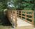 Timber pedestrian, bridle and cycle kit form bridges 7