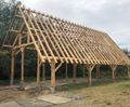 Bespoke pitched barn for research centre