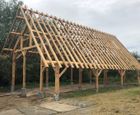 Bespoke pitched barn for research centre