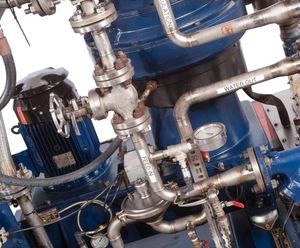 MEG Treatment - solids management