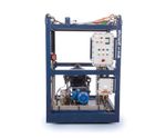 High speed disc stack separators for oil and water