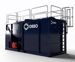 Solids removal settlement tank packages