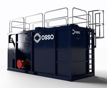 Solids removal settlement tank packages