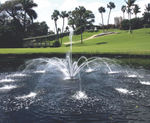 Evolution - floating pond fountains