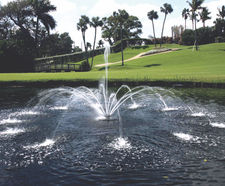 Evolution - floating pond fountains