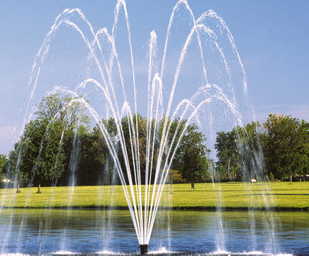 Titan Series - floating lake fountains