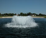 Volcano III - floating lake aerator