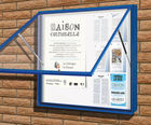 Poster Case 1000 - wall mounted external noticeboard