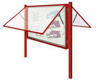 Poster Case 2000 - double sided external noticeboard