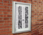 Poster Case 2000 - wall mounted external noticeboard