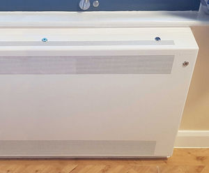 Anti-ligature radiators for mental health unit