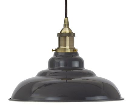 St Edmund's painted enamel pendant lights