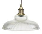 Austen frosted glass pendant light