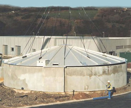 GRP tank covers