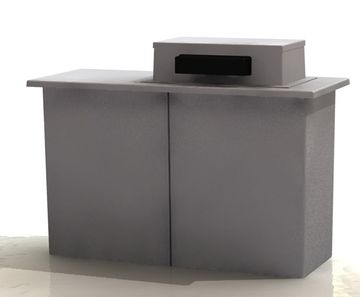 Type AB air gap break tanks
