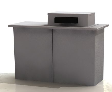 Type AB air gap break tanks