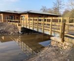 New main access bridge for Lancashire Wildlife Trust