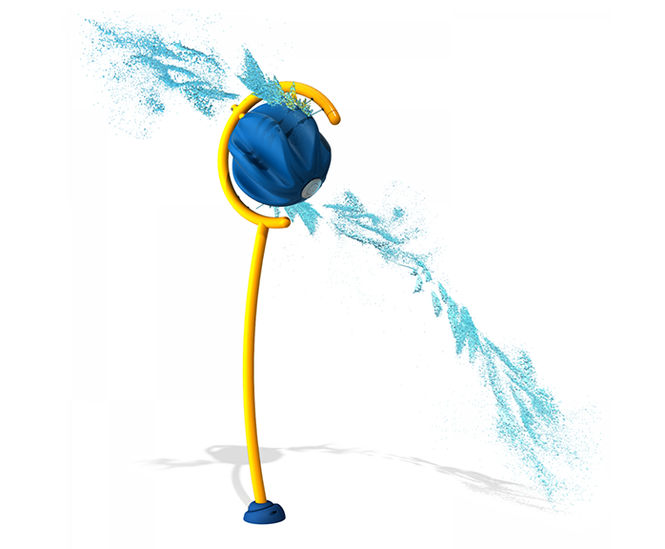Explora interactive water play equipment