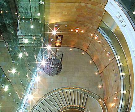 Cop Crag sandstone, The Rutland Building, Edinburgh