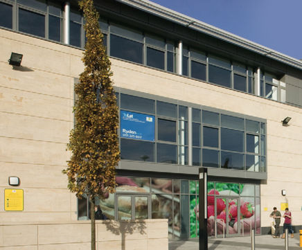Bearl sandstone, Morrisons supermarket, Granton