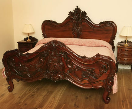 French Baroque Bed Large Super King Size