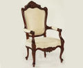 Italian high-back chair