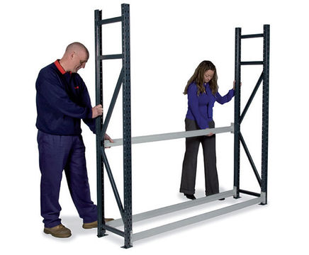 Longspan modular shelving systems