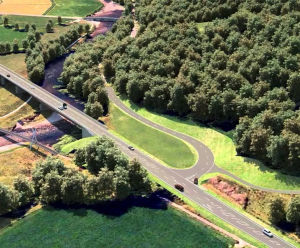 Erosion Control and Ecological Seeding for A487 Highway Scheme, Mid Wales
