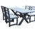 Birchcliffe Garden Table and Chairs - recycled plastic outdoor dining set 8