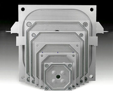 Polypropylene filter plates