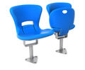 FCB-M ergonomic contoured tip-up seat for sports arenas