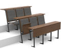 Apollo tip-up seat and fixed desks for lecture theatres