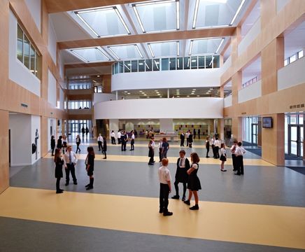 Colours provide class solution for school flooring