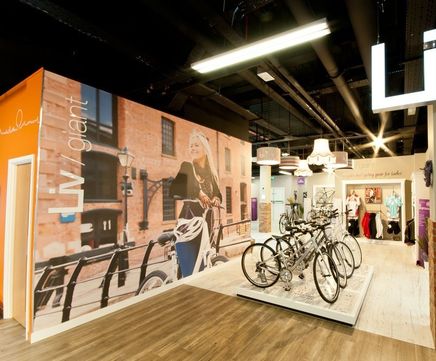 The Gerflor LVT Creation range at flagship retail store