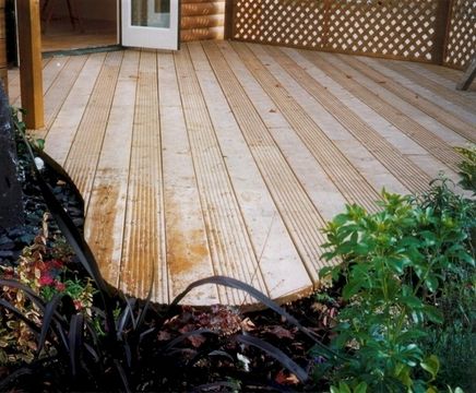 Q-Deck® Canterbury style decking boards, 27x144mm