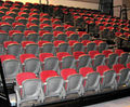 Maxam telescopic, retractable seating platforms