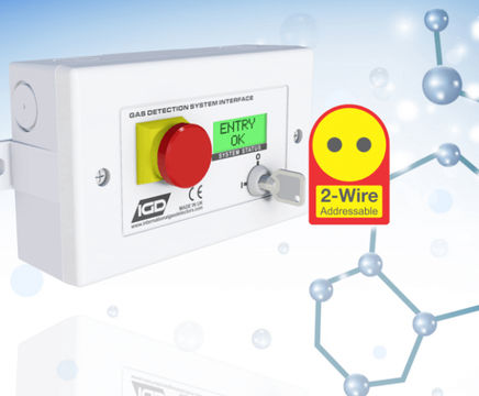 New 2-wire addressable room status indicator launched