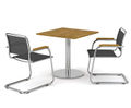 Swing stackable armchair